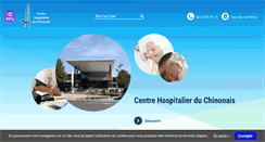Desktop Screenshot of ch-chinon.fr